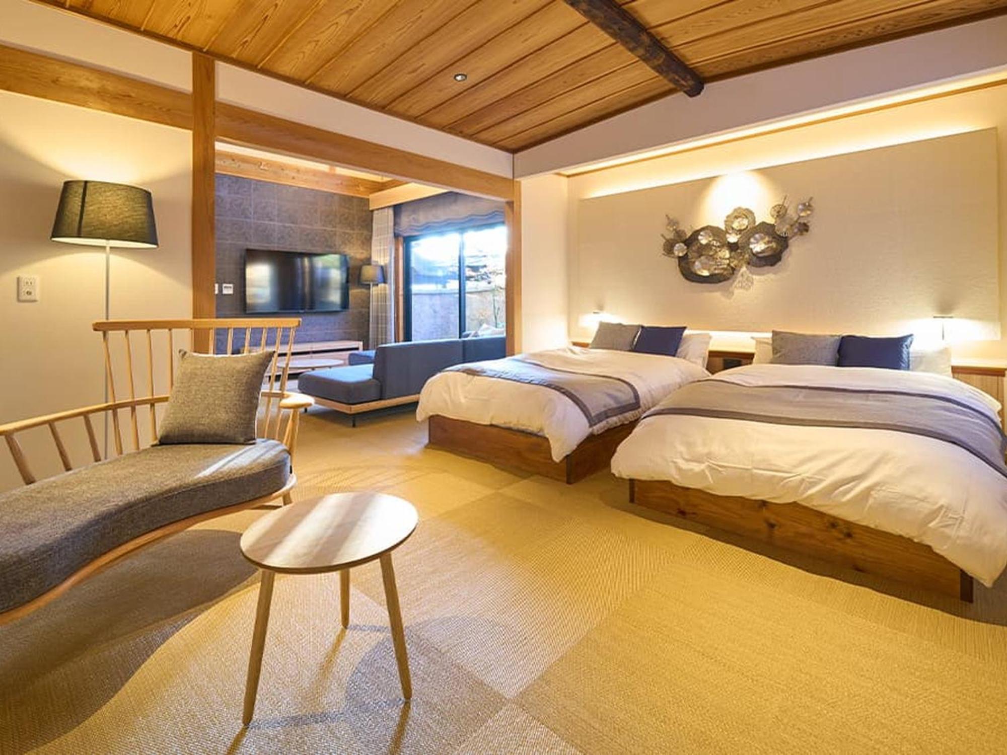 Yufuin Rakuyu Hotel Exterior foto